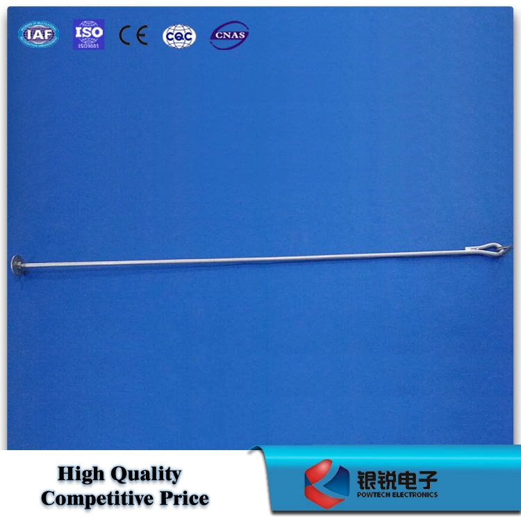 M16*1800mm Galvanized Steel Anchor Rod Ground Stay Rod