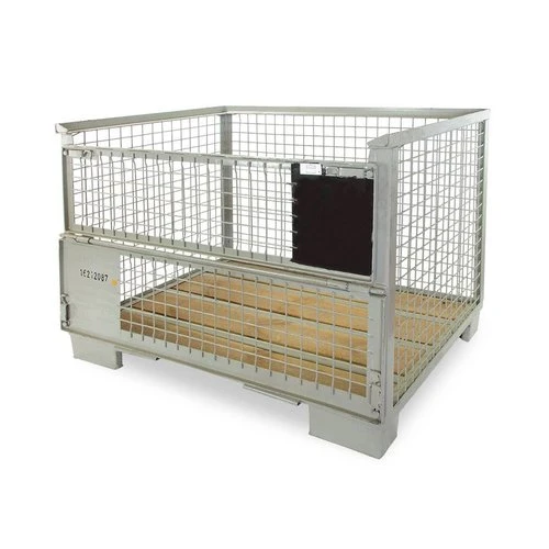 Stillage Cage Cargo Storage Steel Materials Detachable Powder Coating Stackable Heavy Duty