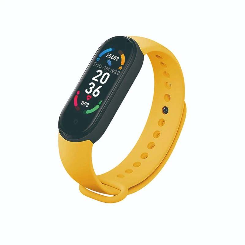2023 Hot Selling Fashion Smart Band Watch Waterproof Gpshealth Watch Wristband Gift M6 Smart Watch Fitness for Man Woman