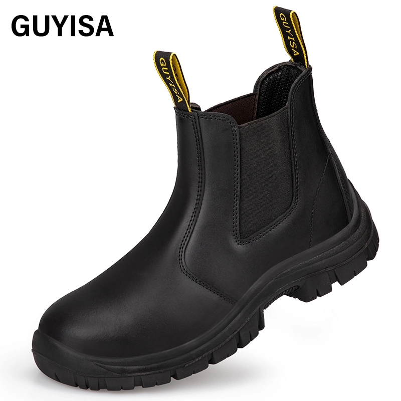 Guyisa OUTDOOR Chaussures de sécurité peut accepter l'Custom Steel Toe Chaussures de sécurité étanches