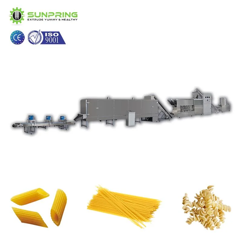 Long Service Life Grain Product Making Machines Pasta + Fried Pasta Processing Line + Pasta Manufacturing Machines