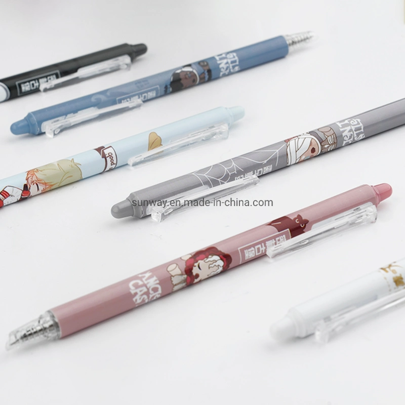 OEM Fancy Students Gift Stationery New Click Plastic Fountain Pen