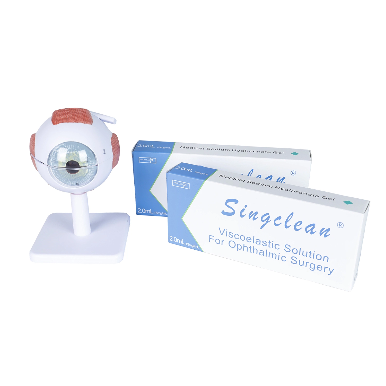 Hyaluronic Acid with Logo Printing Viscoelastic in Anterior Segment Surgery Solution