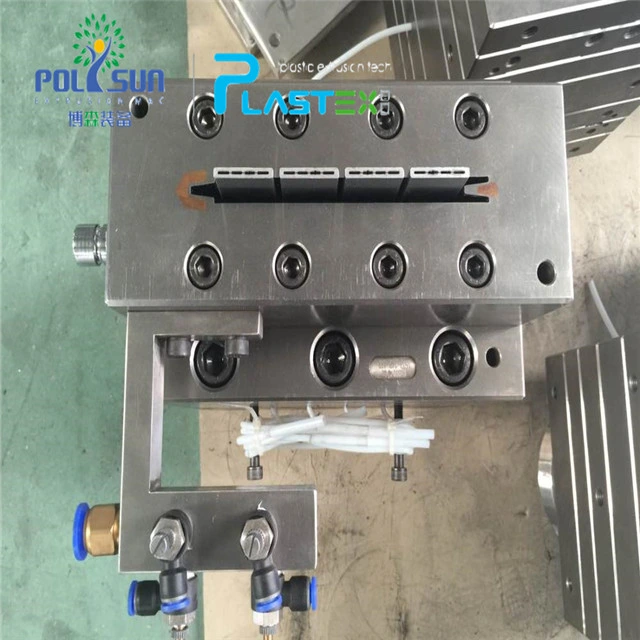 Plastic Door PVC Profile Making Machine Extrusion Mould Extrusion Tooling 3cr17nimov Material