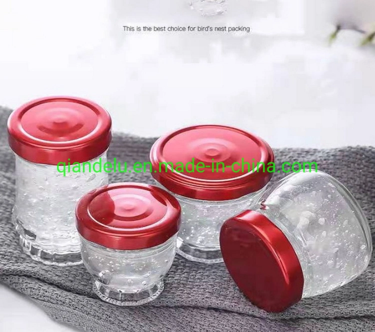 30ml 45ml 50ml 75ml 100ml Clear Bird Nest Glass Bottle Jar