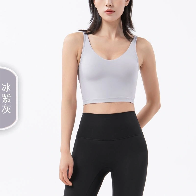 China Wholesale/Supplier Active Wear Lulu and Lemon Women Yoga Sportswear Sexy Yoga Sports Bra