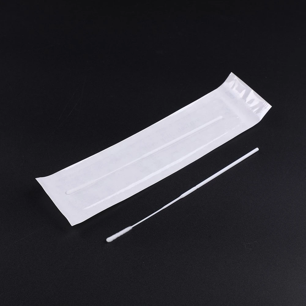 Hot Sale Sterile Individual Packing Nylon Nasopharyngeal Flocking Flocked Oral Nasal Swab