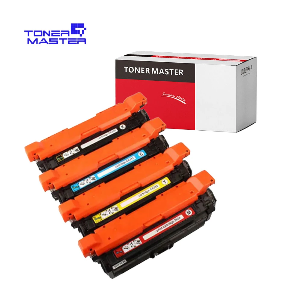 Cartucho de tóner de color compatible 647A CE260A CE261A CE262A CE263A para HP LaserJet CP4020 4025 4520 4525