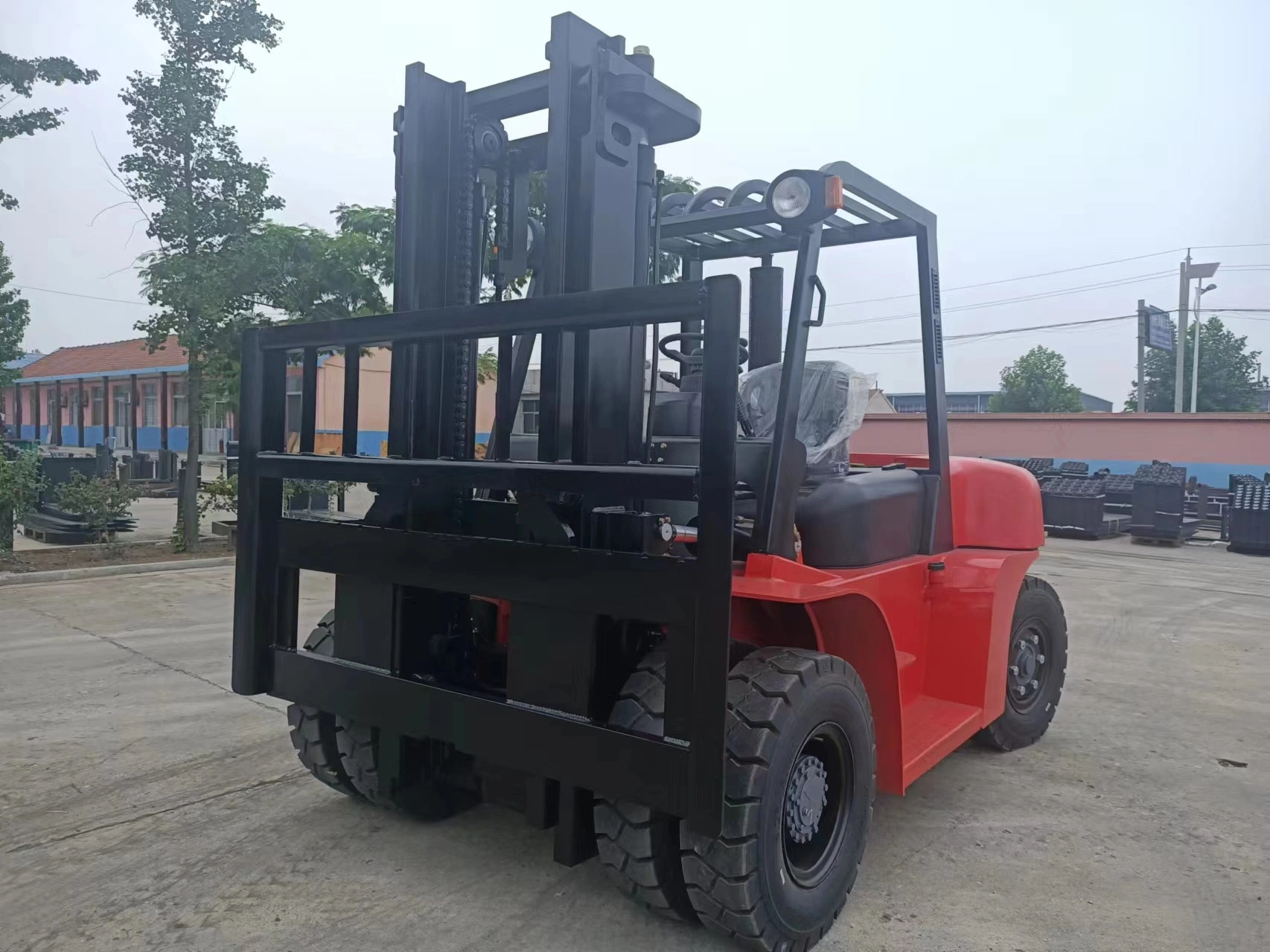 Atacado preço barato 5 ton carro elevador com garfos longos