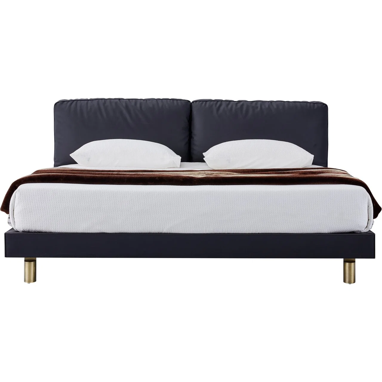 Mobiliario de casa moderno City Chic Vibe cama tamaño king con Cabecera tapizada