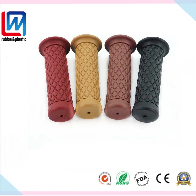 OEM Pressing Molding EPDM Motorcycle and Bicycle Rubber Handle Bar Grip