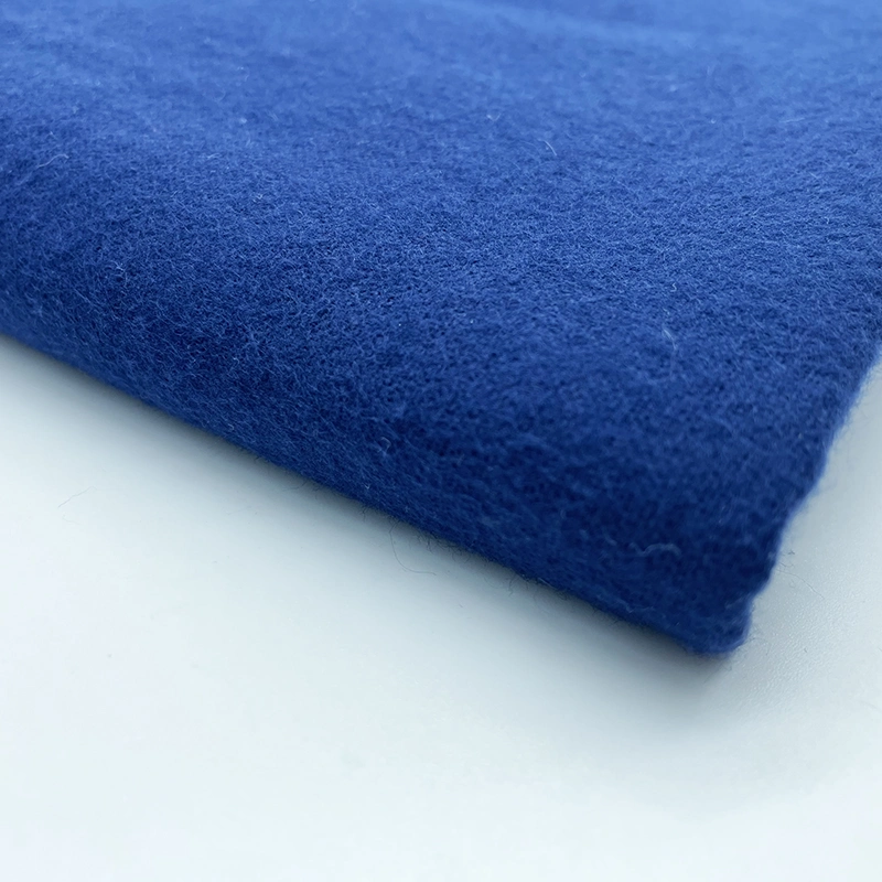 Woven Plain Dyed Fabric 100% Cotton Brush Flannel Fabric for Garment Breathable Soft