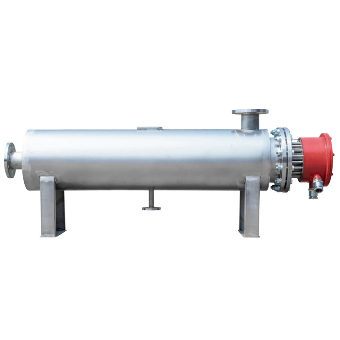 Electric Stainless Steel Pipeline Heater Industrial Water Heating Equipment