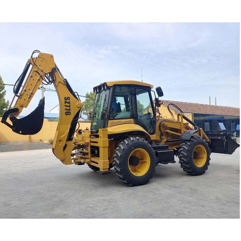 Factory Supply Directly 9ton Sz776 Wheel Loader Tractor Telescopic Loader with 4X4 Four-Wheel Steering System and Crab Walking and Four-Wheel Brakes