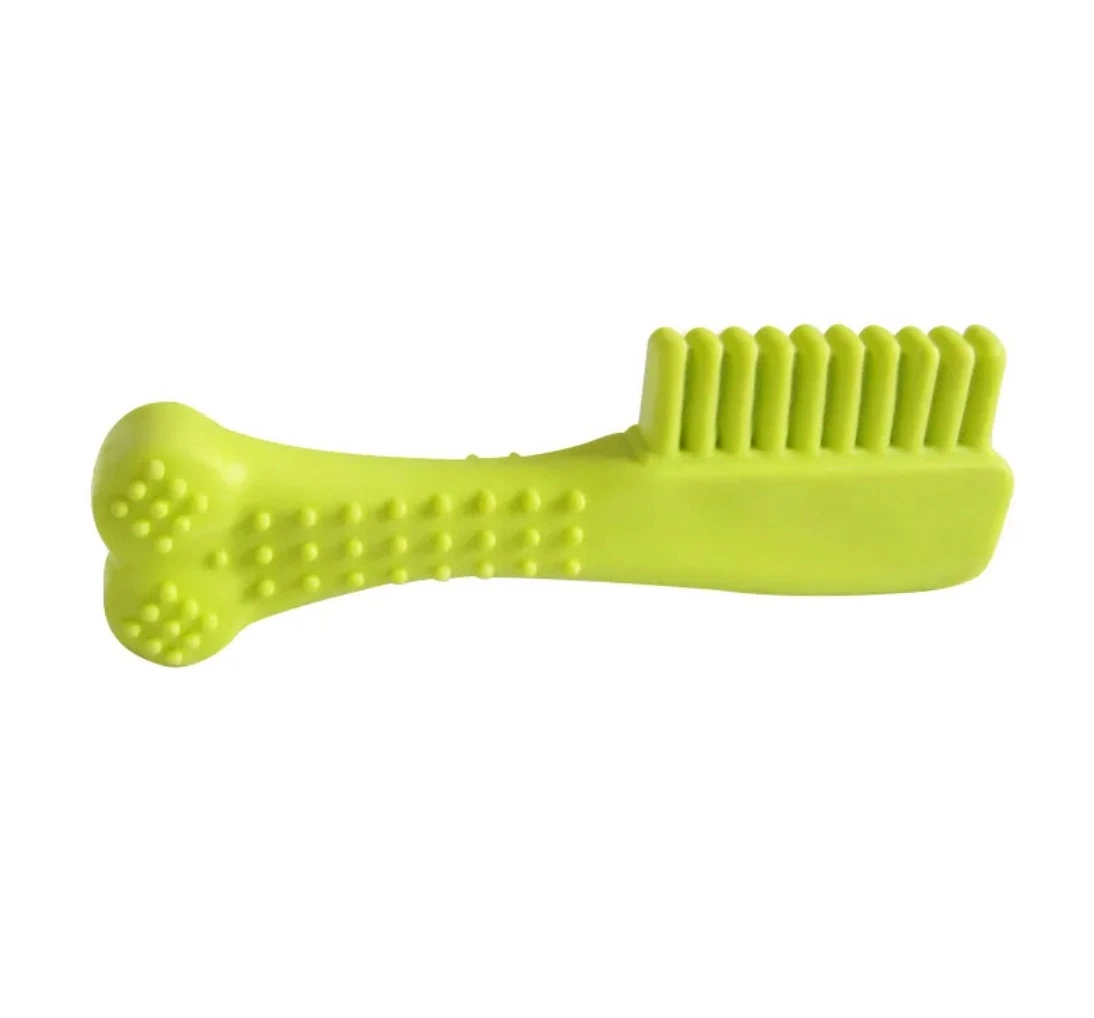 New TPR Rubber Comb Bite Resistant Dog Teething Toy Dog Training Pet Product