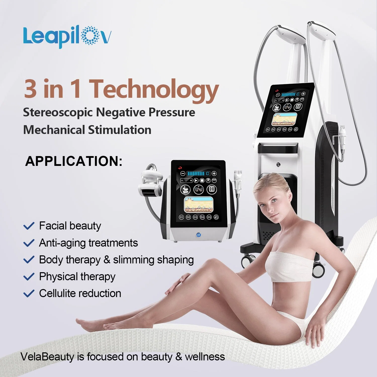 Original Factory Distributor Want Portable RF Vacuum Roller Cavitation Massage Slimming Machine Vela V9 Body Shape Beauty Machine