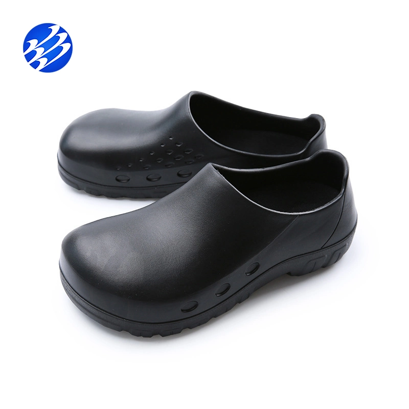 Safety Shoes Fashion Work Steel Toe Anti-Smashing Safety Shoes for Kitchen