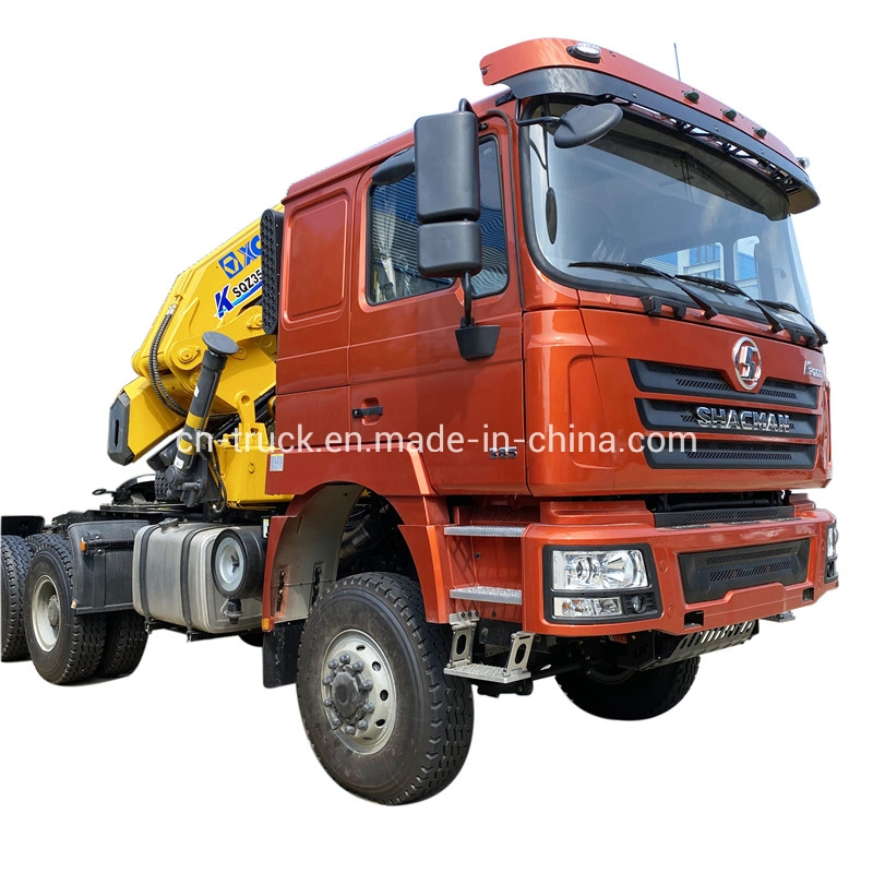 Shacman Low Price Full Drive 12ton 14ton 16ton 20ton Crane Mounted Tractor Head Truck