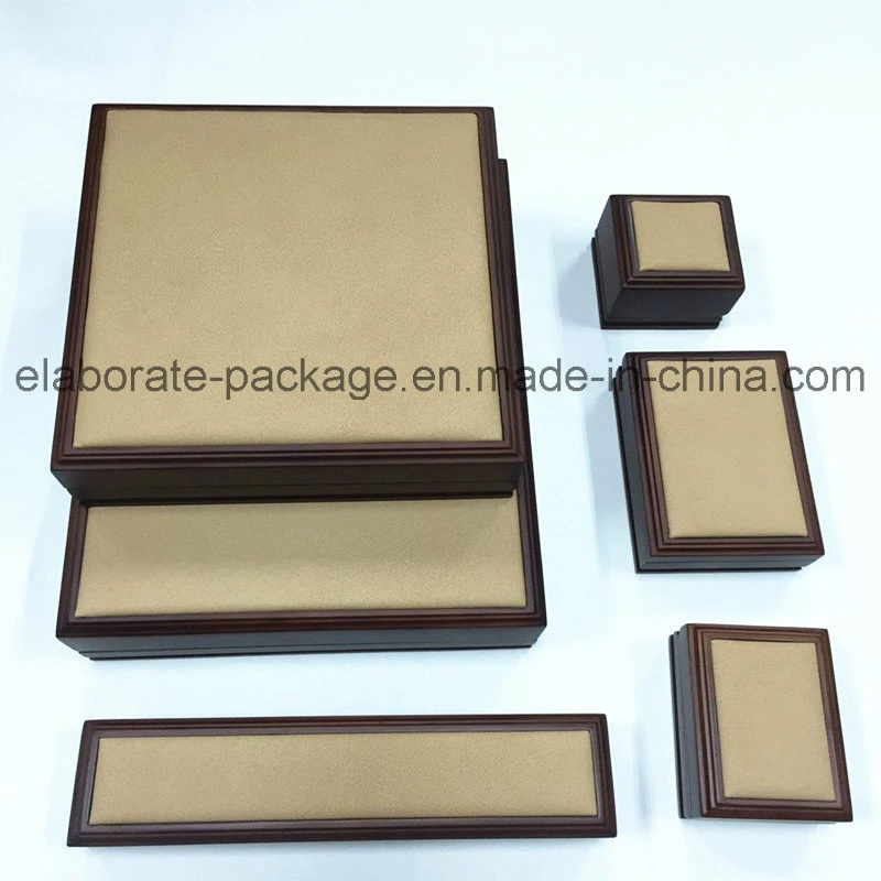 Soft Touch Leather Promotional Hardwood Good Reputation Handmade Jewelry Box