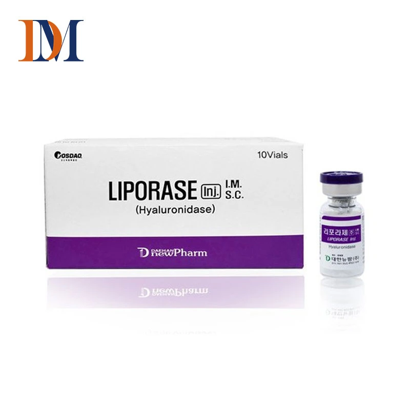 2020 Nouvelle injection Liporase Hyaluronidase pour dissoudre hyaluronique