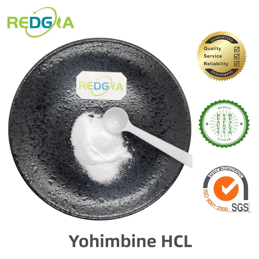 Tratamiento de la disfunción sexual 99% pureza Yohimbine HCl polvo crudo CAS 65-19-0