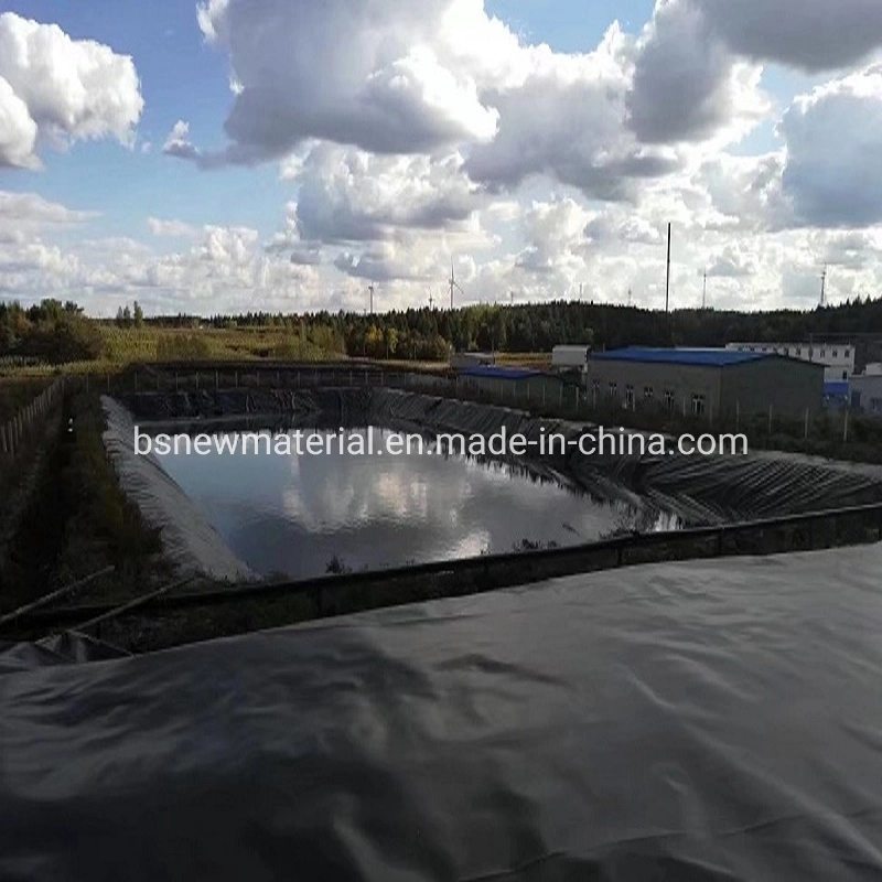 1.0mm 1.2mm 1.5mm HDPE Plastic Geomembrane Pond Liner, for Fish Shrimp Pond Liner