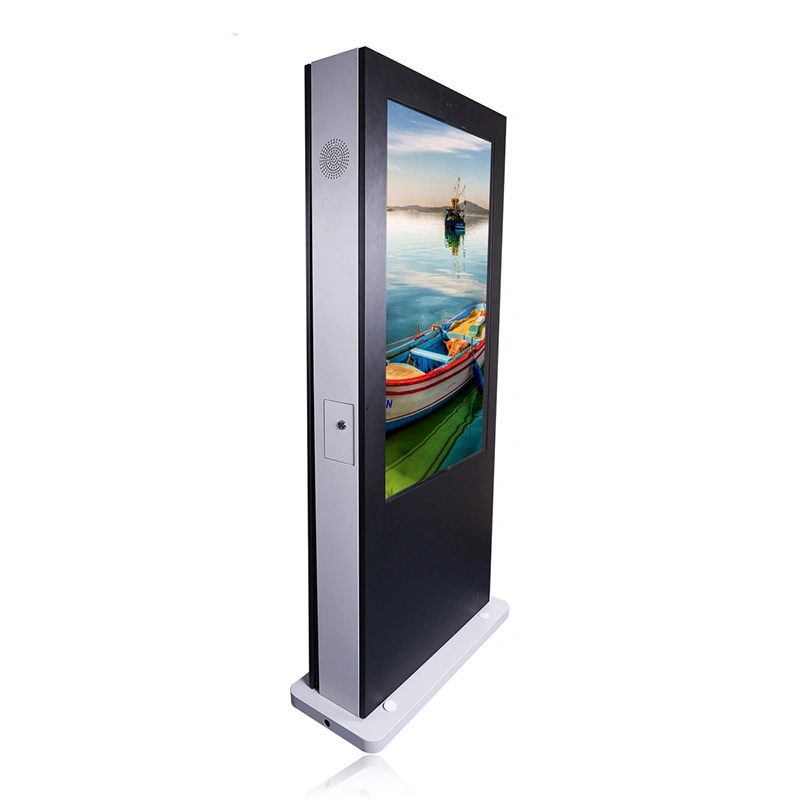 Anuncio de tipo vertical exterior kiosco de señalización digital con pantalla LCD