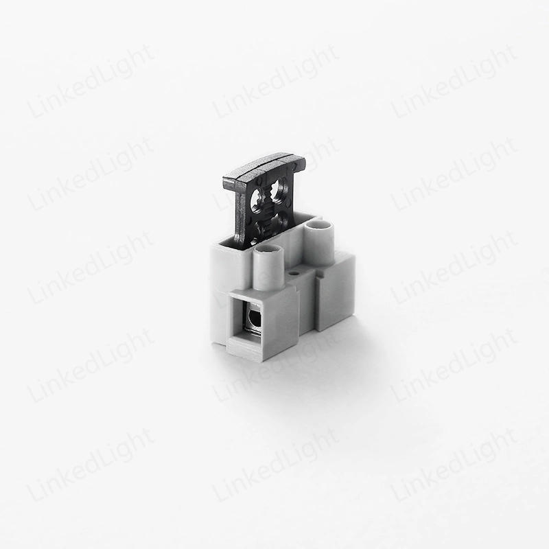 Bloque terminal protegido por fusible de conector de tornillo de 2 polos de iluminación de Originales de fábrica Con protector