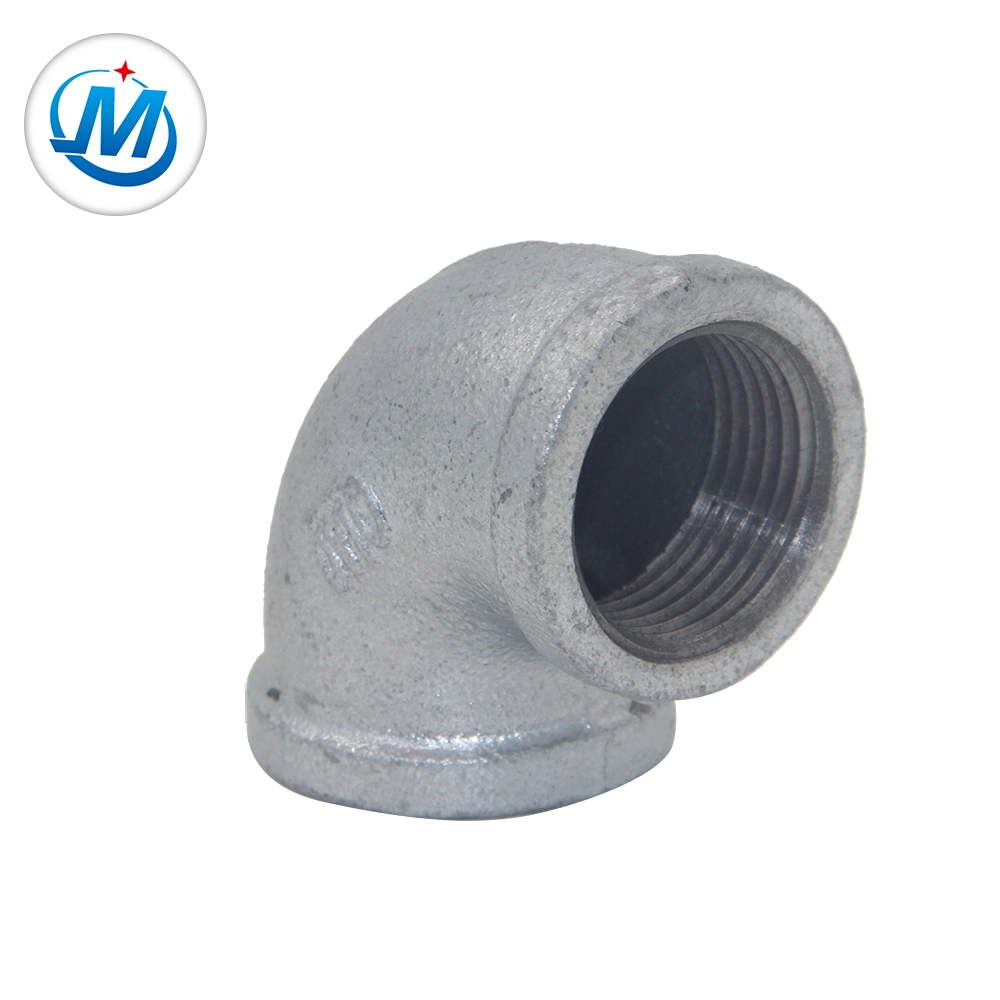 High Pressure Galvanized Malleable Iron Pipe Fitting Female Elbow