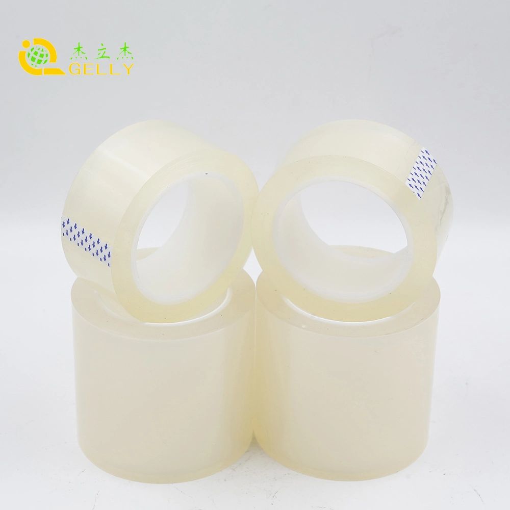 No Noise Rubber Base Adhesive Carton Packaging BOPP OPP Packing Tape
