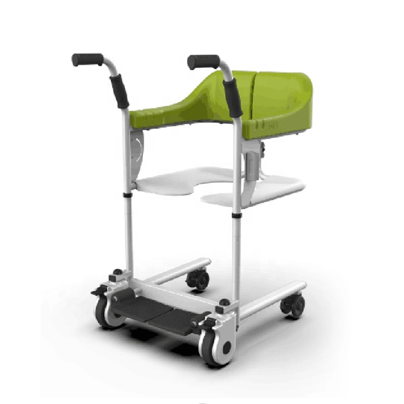 Transfert de pliage médical Topmedi ascenseur commode Président pour personnes handicapées en fauteuil roulant