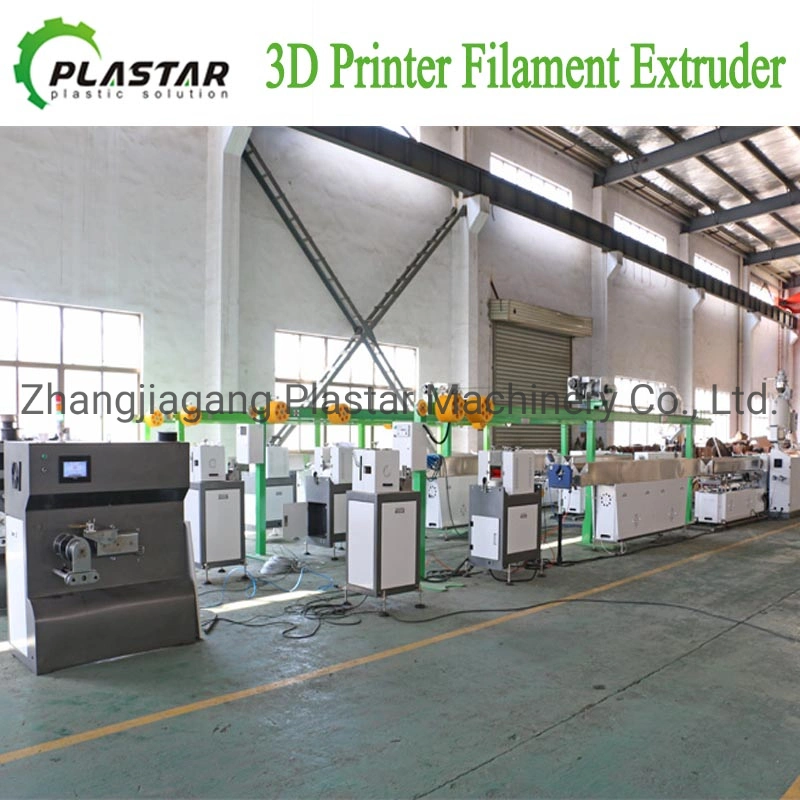 1.75mm Neat Winding High Accuracy PLA Plastic Filament Extrusion Production Line