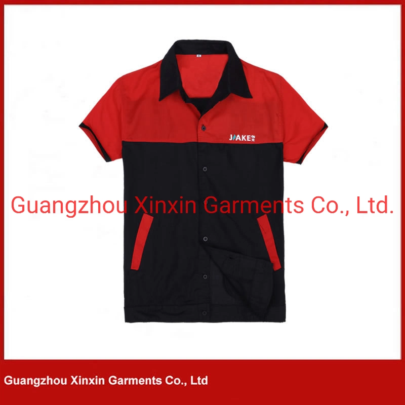 Custom Made Short Sleeve Working Apparel for Summer (W266)