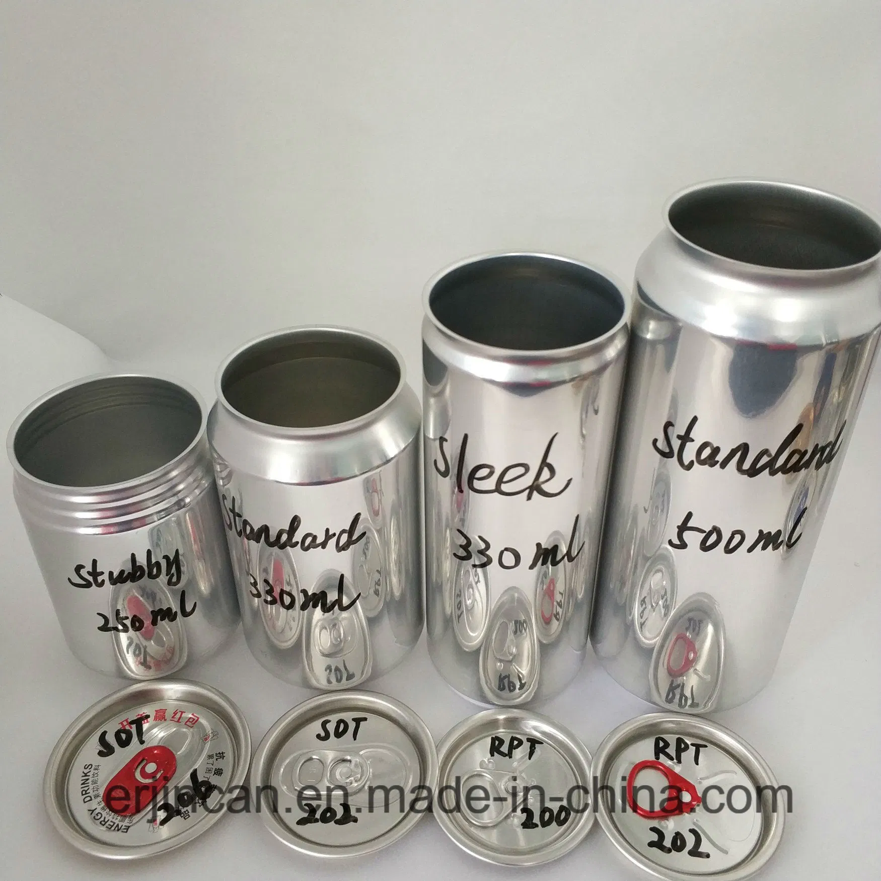 El uso de metal de aluminio tipo de aluminio de latas de bebidas y cerveza