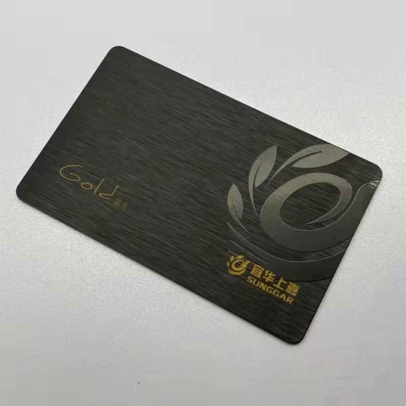 Metal Flash Beautiful Business Card