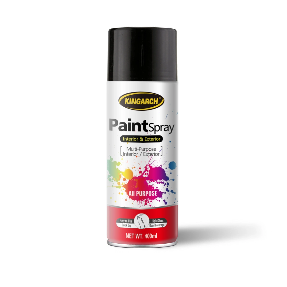 Low Odor and Eco-Friendly Spray Paint Fast Drying Interior/Exterior Spray Paint