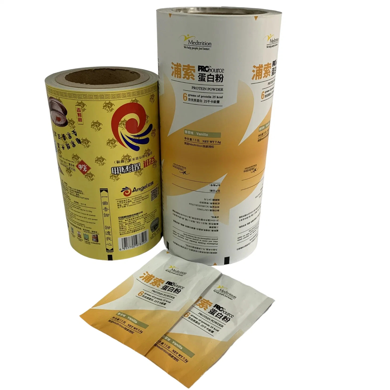 Beautifully Printed Soft Packaging Composite Film Roll Pet/Al/PE Material