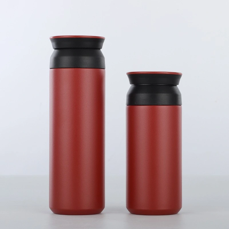 350ml/500ml Simple Design Portable Water Flask with Handle