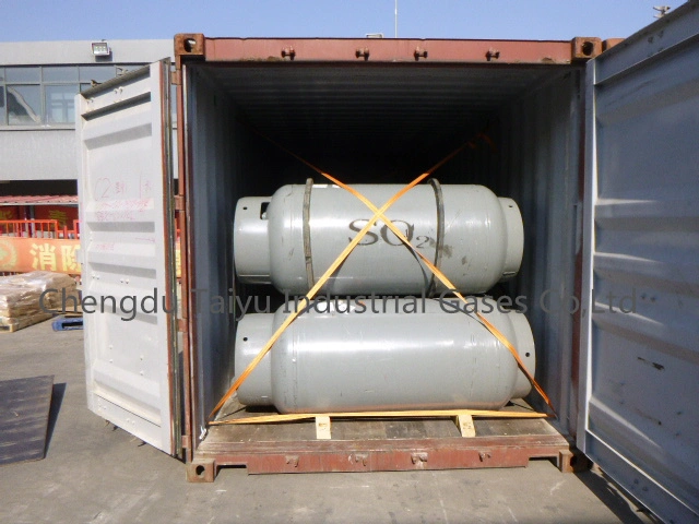 China Supply 99.9% So2 Sulfur Dioxide Gas, 800L Cylinder Reasonable Price