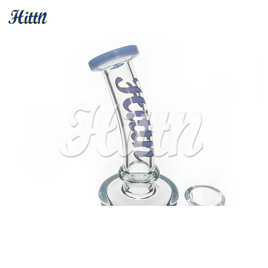 High quality/High cost performance Hittn 10 pulgadas Pyrex de vidrio Hookah conjunto de fumar Tubo de agua de vidrio de Puff Dulce de grietas