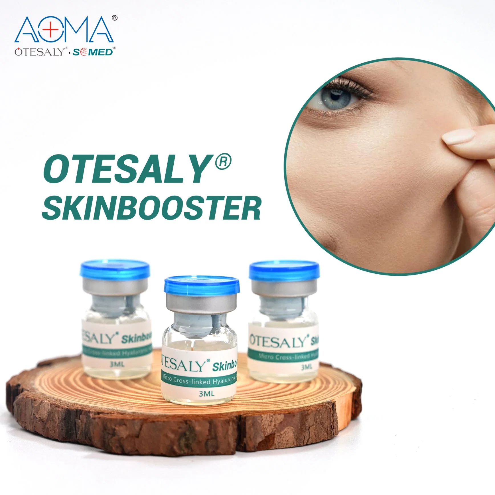 Private Label Otesaly Skinbooster levantamiento iluminando Skintone hidratante de inyección de mesoterapia