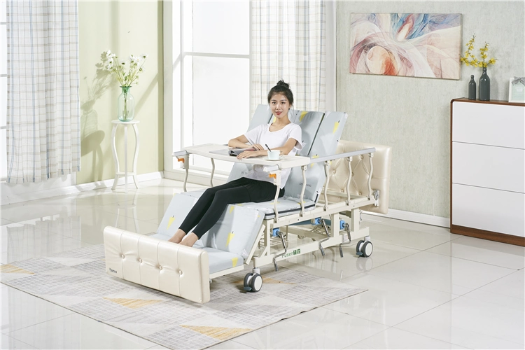 Uci médica del paciente geriátrico equipamiento de mobiliario de cama de cuidados para personas de edad