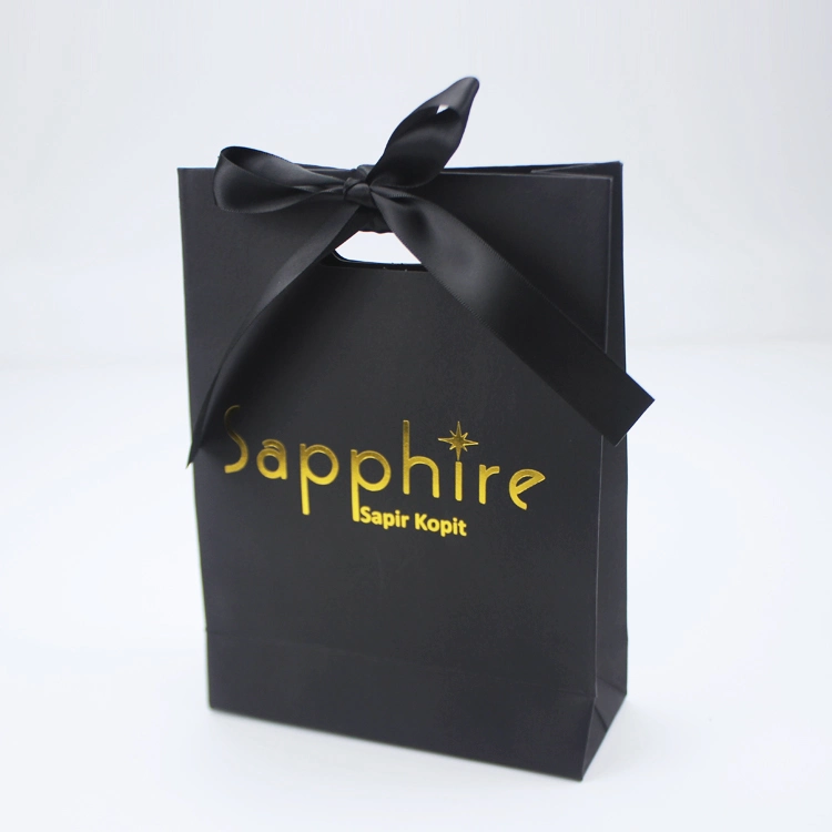 Customized Boutique Jewellery Gift Paper Bag Ecommerce Packaging Bags
