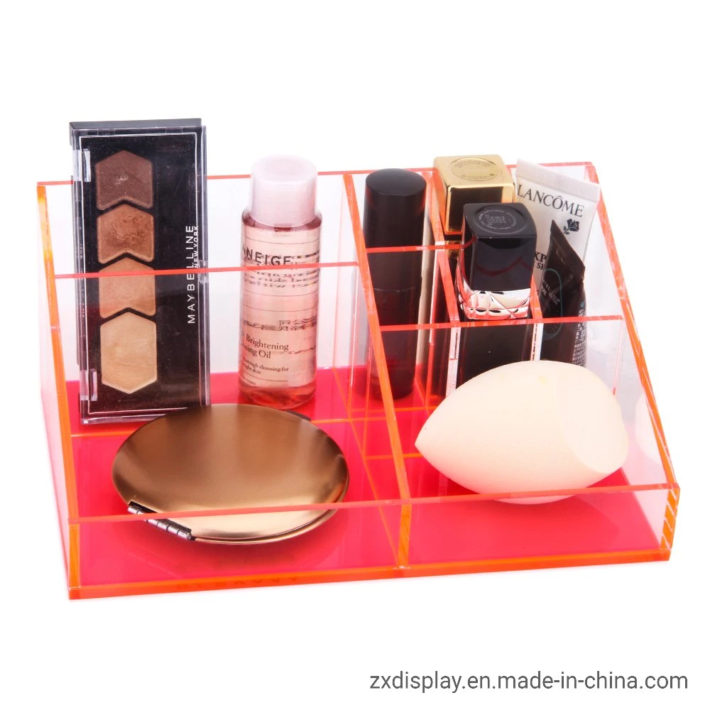 Acrylic Neon Color Cosmetics and Beauty Tools Storage Box