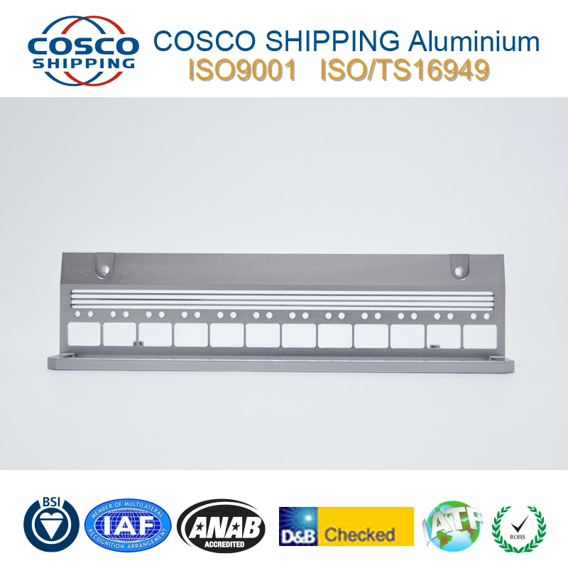 Competitive Aluminum Profile for Heat Sink with Clear Anodizing