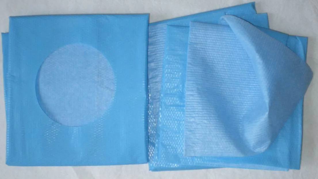 Non-Woven desechables toalla agujero quirúrgico médicos