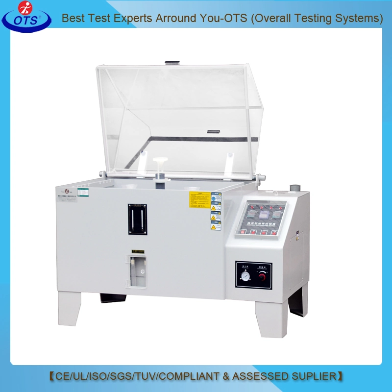 Chambre d'alimentation électronique et de verre Instrument de test de l'utilisation de sel Testeur de pulvérisation