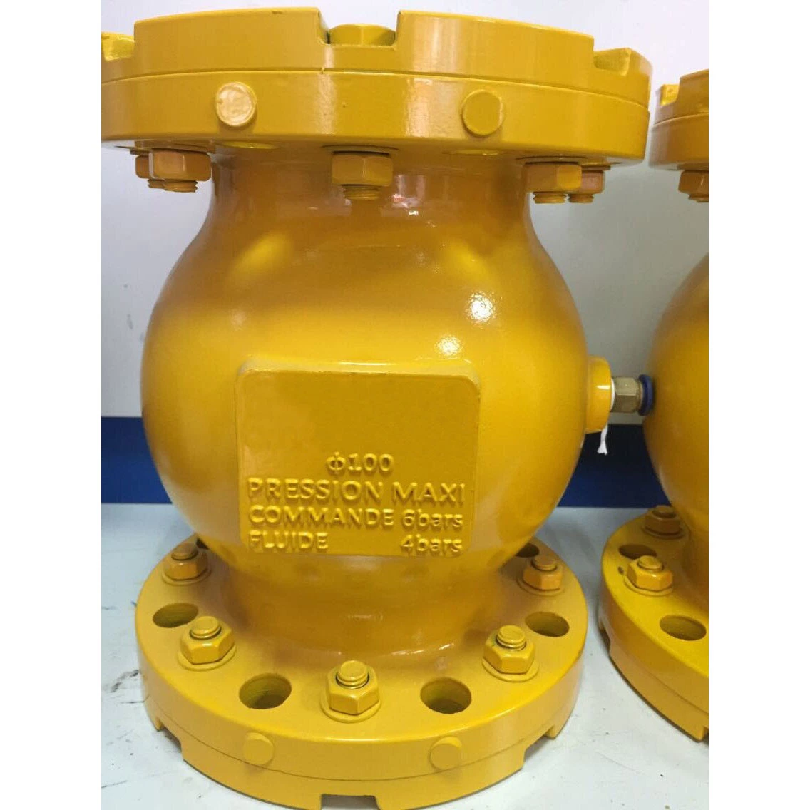 API/DIN Pn10 Best Quality Wholesale/Supplier for Industrial Aluminium Flange Pinch Valve with Pneumatic for Oil