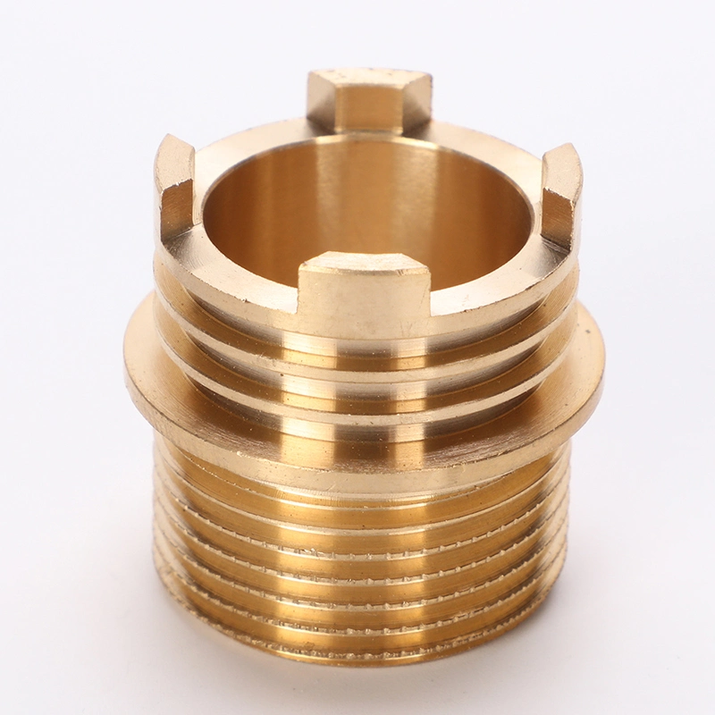 Forged Brass Insert with Nickel Plated Working for PPR Plastic Pipe