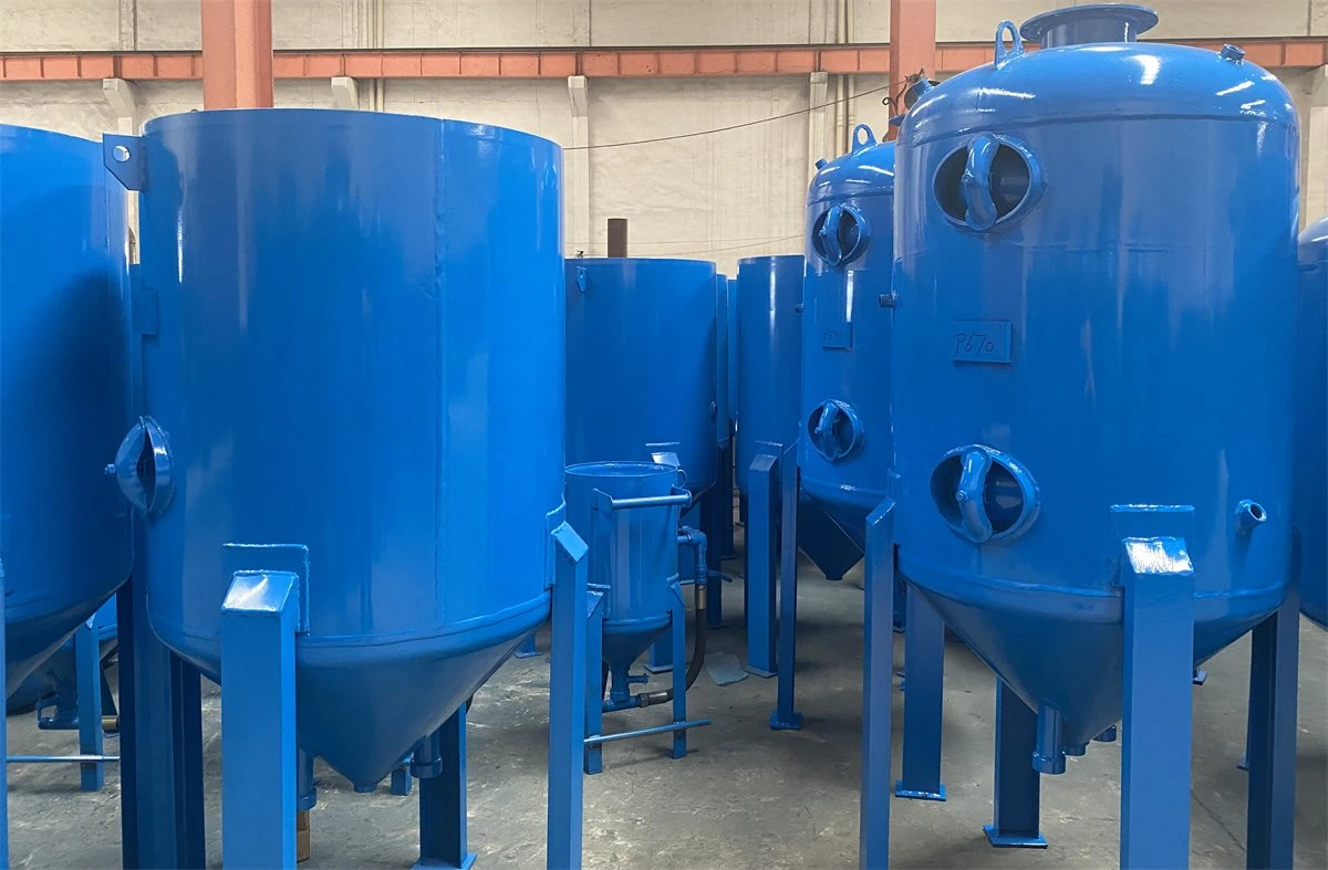 Water Abrasive Sand Blasting Pot, Portable Water Blasting Tank/Dry Blasting Pot/Wet Blasting Pot